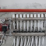 steel underground heating manifolds