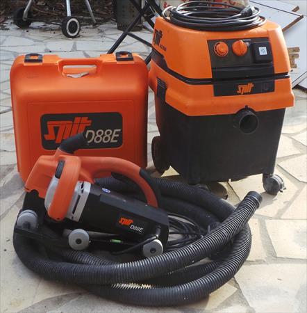 découvrez la rainureuse avec aspirateur, l’outil idéal pour réaliser des saignées propres et sans poussière dans vos murs. parfaite pour vos travaux électriques et de plomberie.